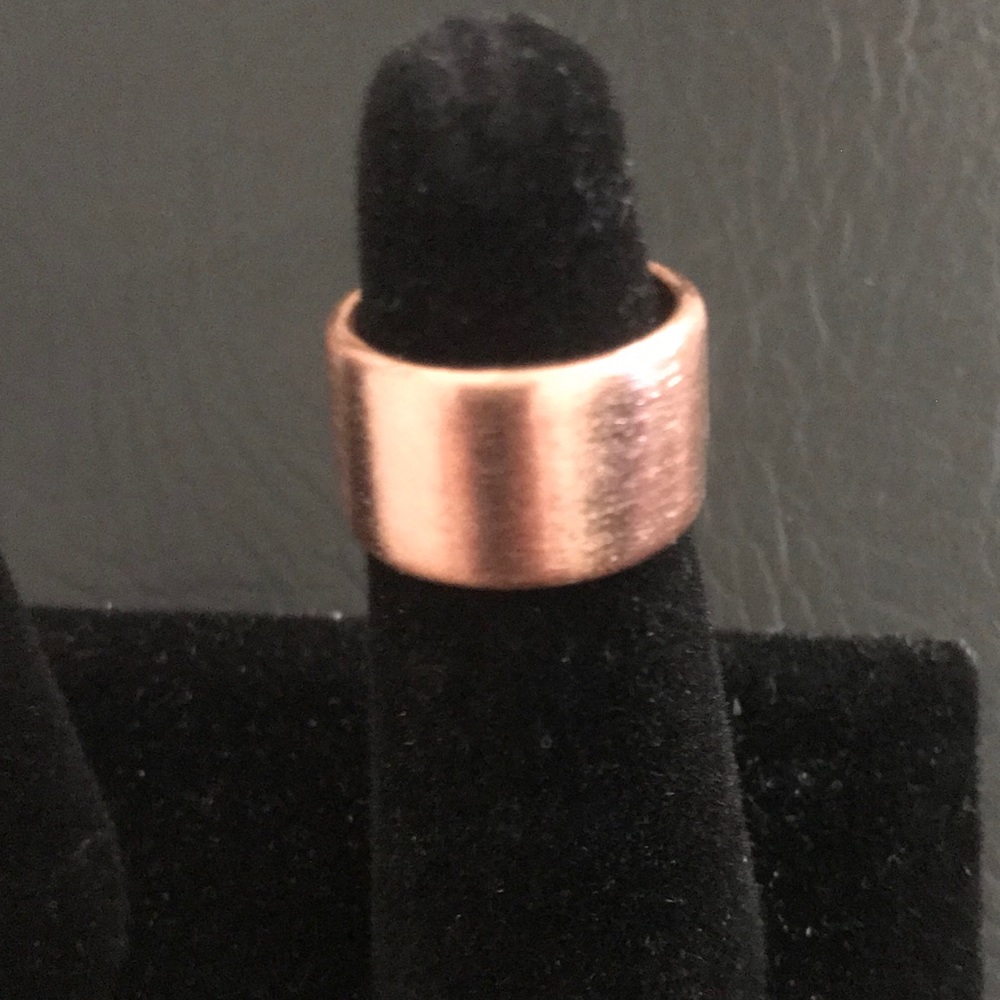 Size 11 Copper Thick Band Ring NEW